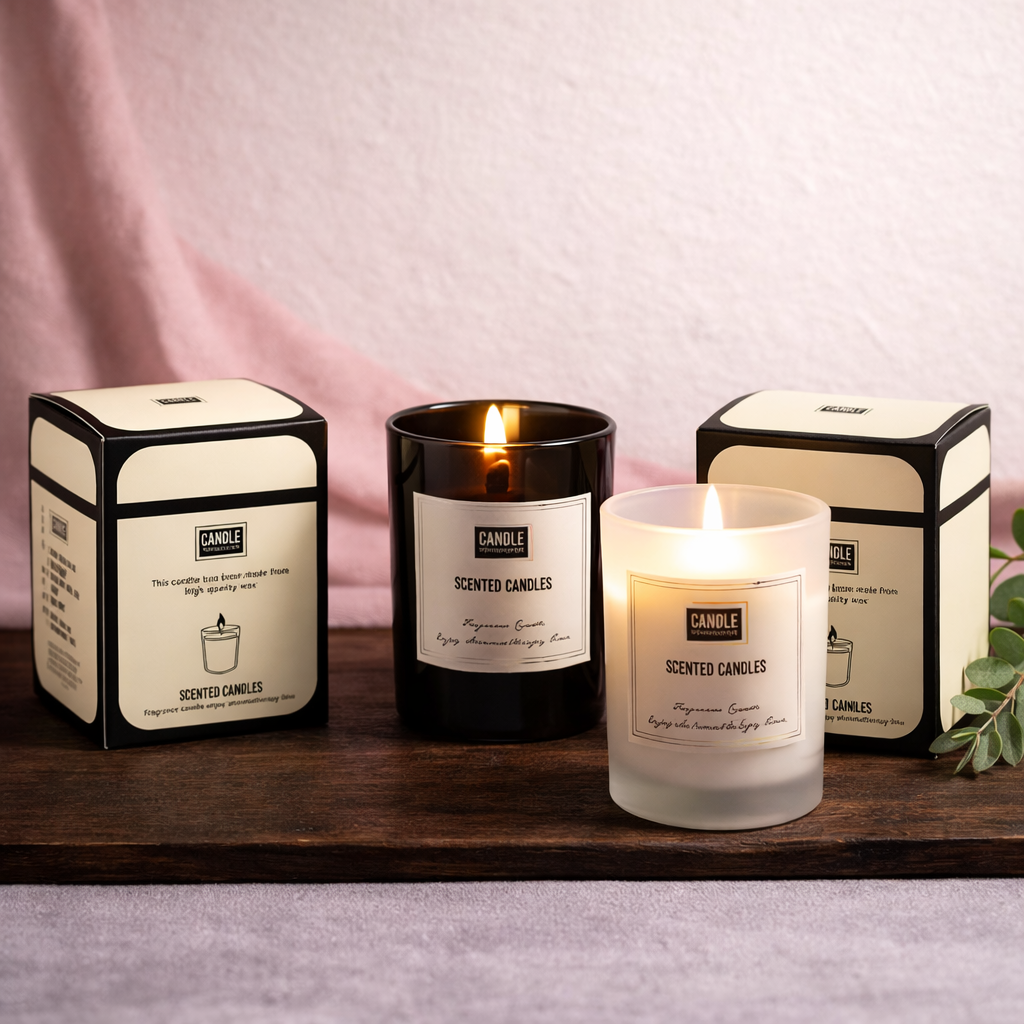 Aromatherapy Scented Candle – Home & Bedroom Fragrance