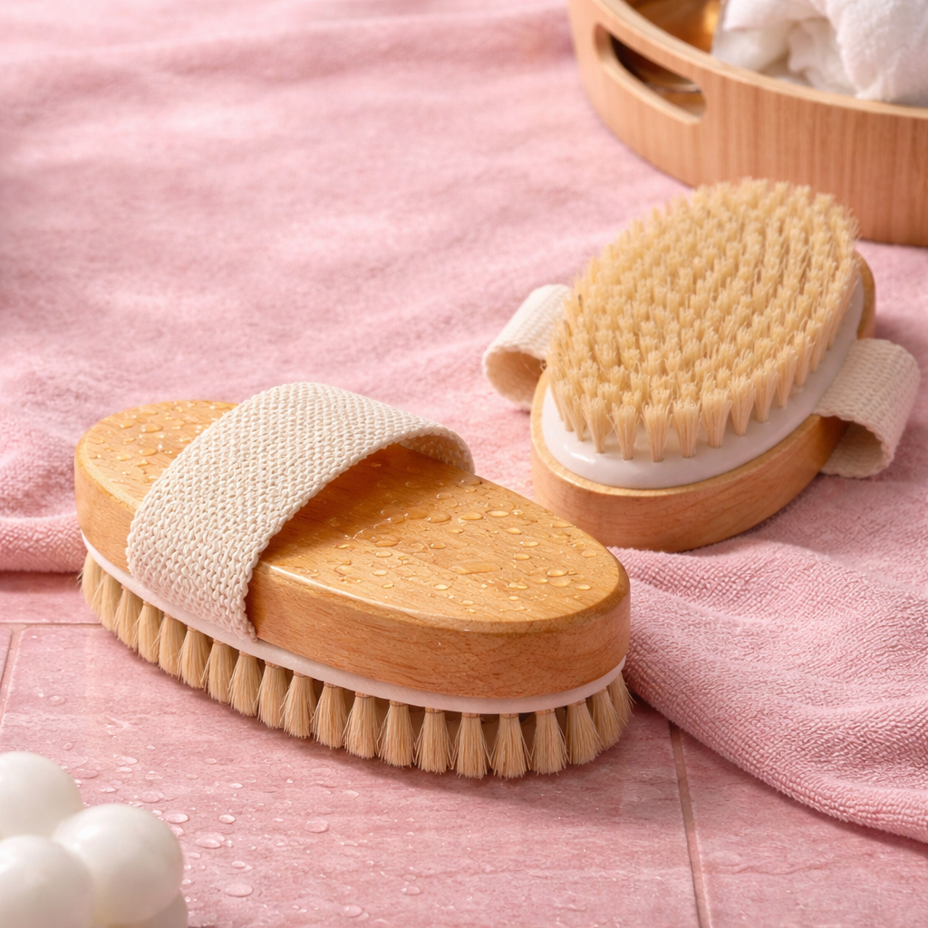 2-in-1 Body Brush for Dry Brushing & Cellulite Relief