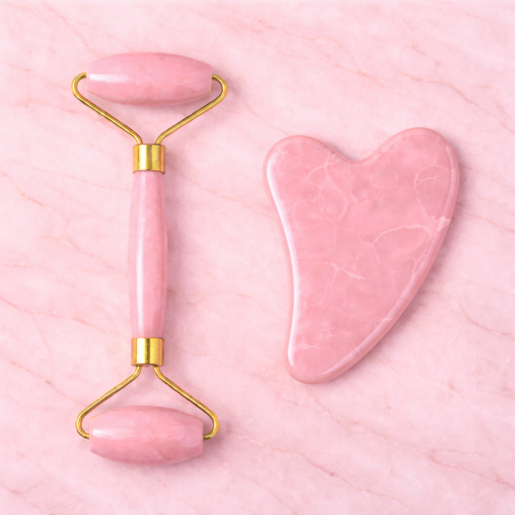 Face Roller & Gua Sha — Skin Sculpting Set