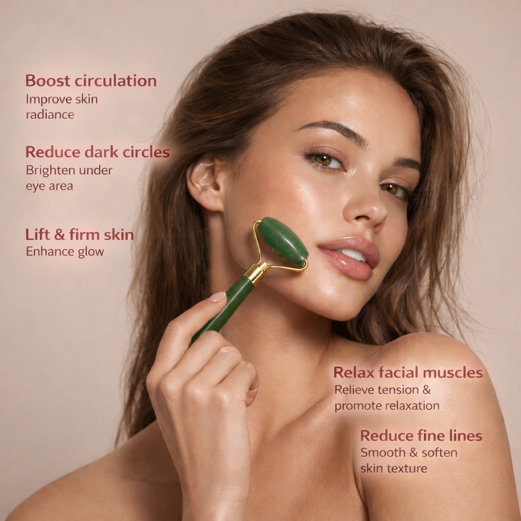 Face Roller & Gua Sha — Skin Sculpting Set