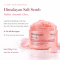 Pink Himalayan Salt Body Scrub – Exfoliate, Whiten & Glow 200g
