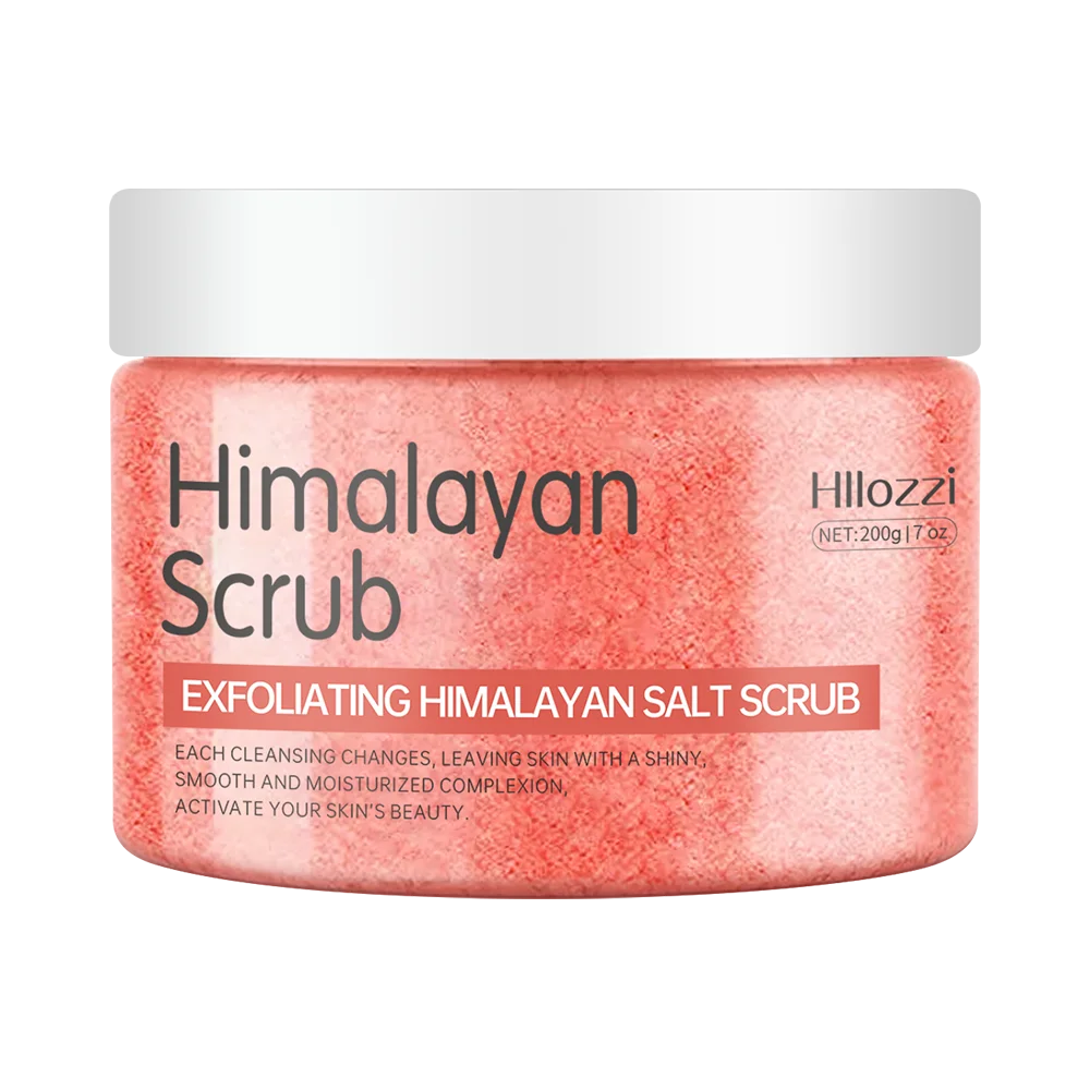 Pink Himalayan Salt Body Scrub – Exfoliate, Whiten & Glow 200g