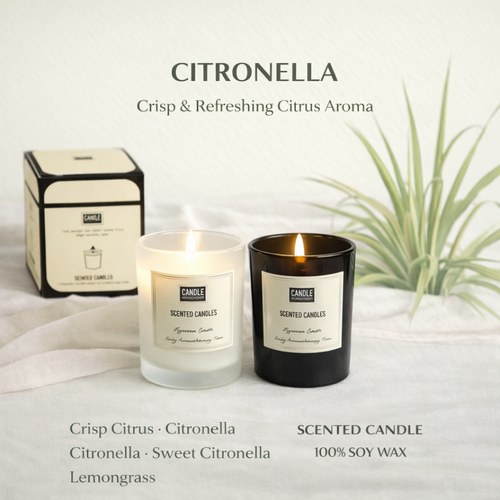 Aromatherapy Scented Candle – Home & Bedroom Fragrance