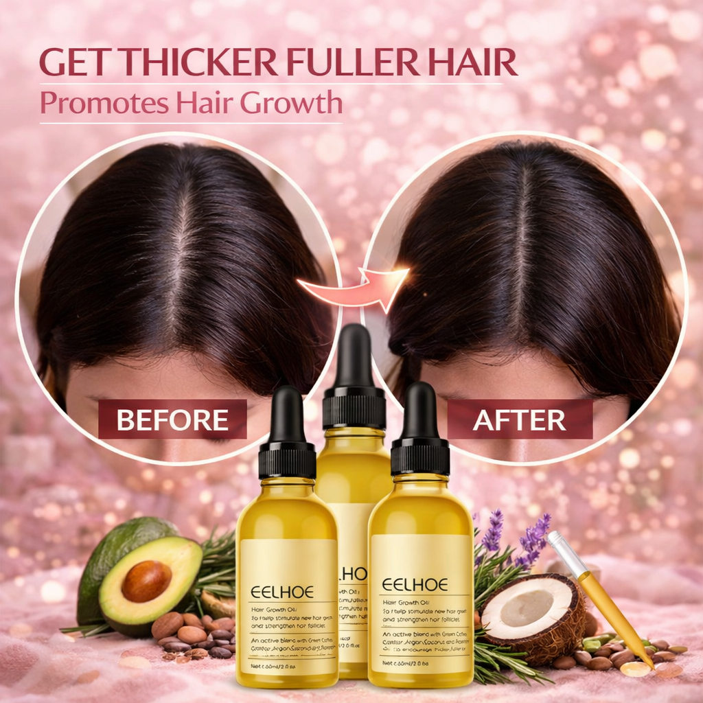 RootNourish™ Rosemary Hair Growth Oil — Natural Scalp Treatment