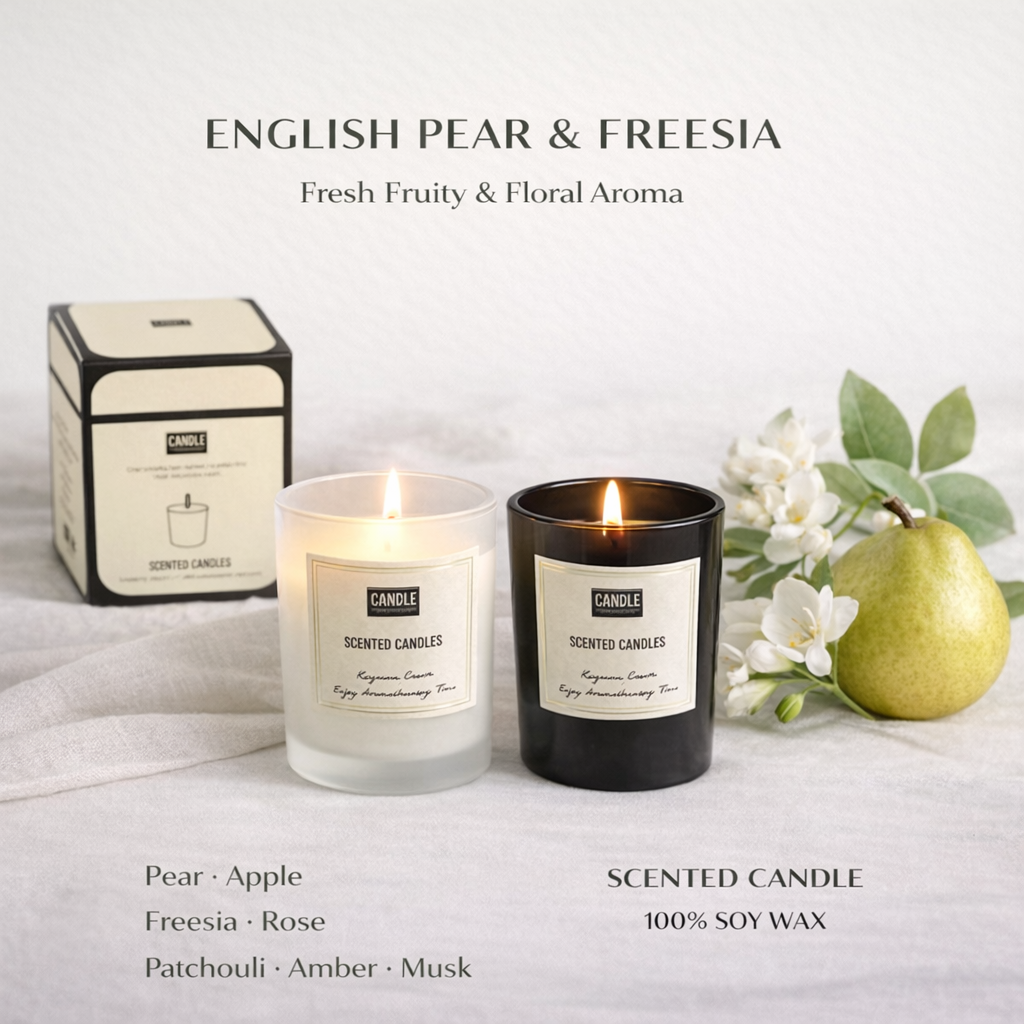 Aromatherapy Scented Candle – Home & Bedroom Fragrance