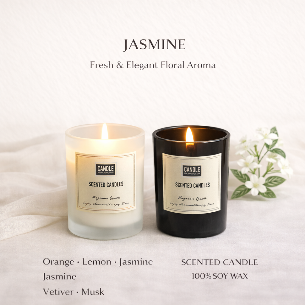 Aromatherapy Scented Candle – Home & Bedroom Fragrance