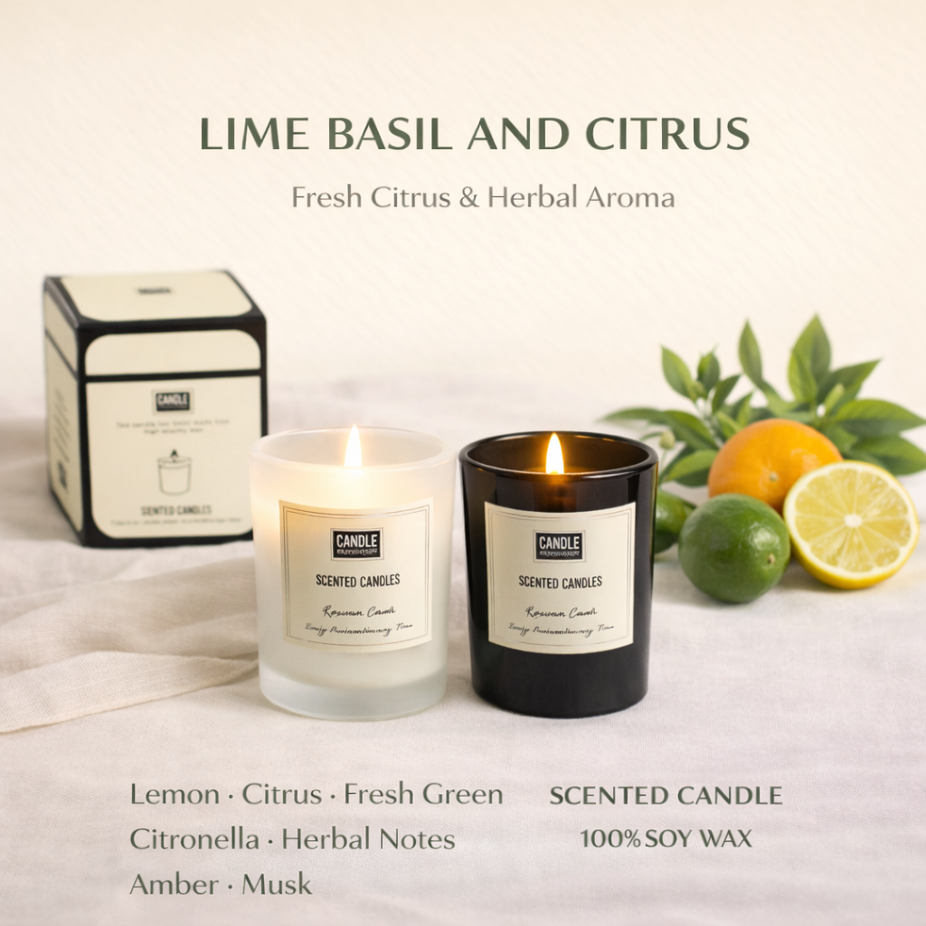 Aromatherapy Scented Candle – Home & Bedroom Fragrance