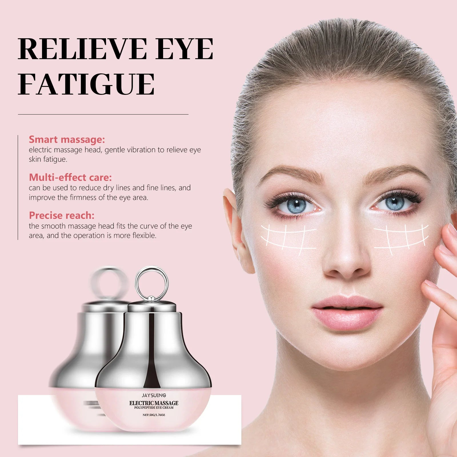 Jaysuing Electric Eye Cream — Bright Eyes & Anti-Puffiness 50g