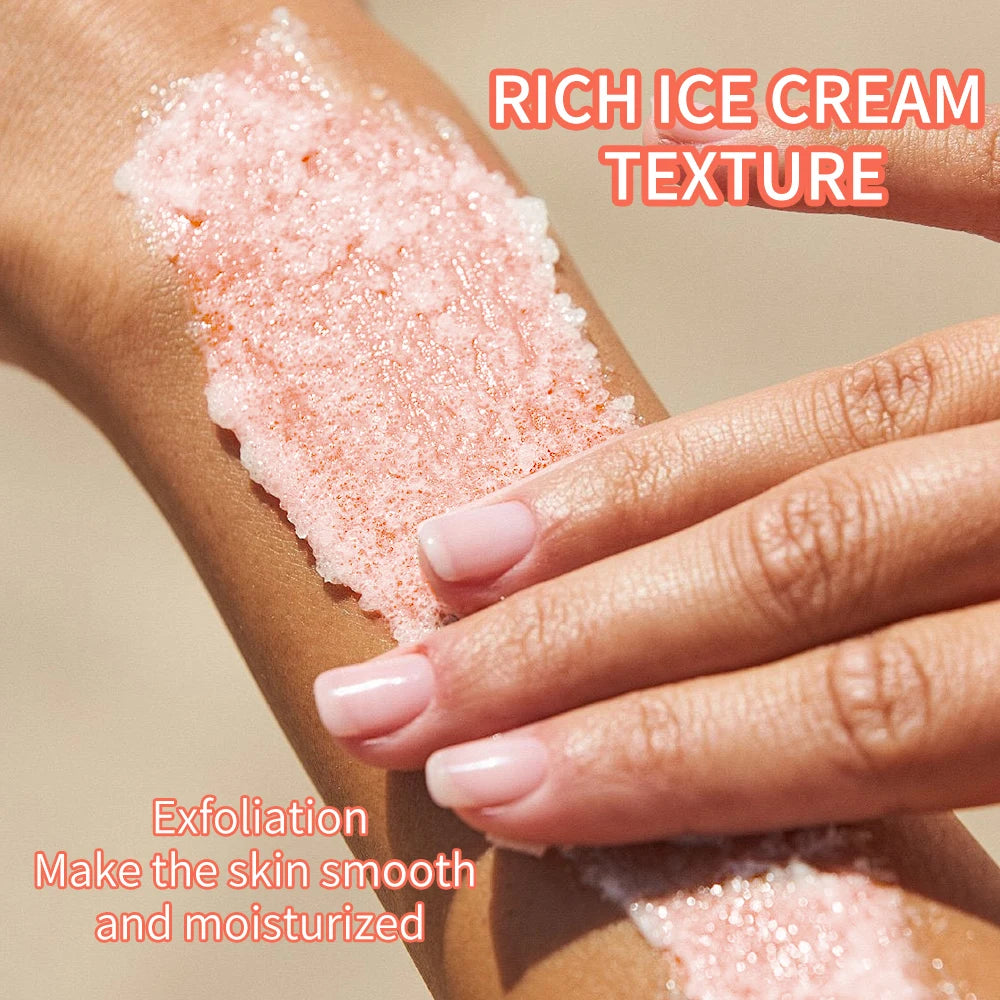 Pink Himalayan Salt Body Scrub – Exfoliate, Whiten & Glow 200g
