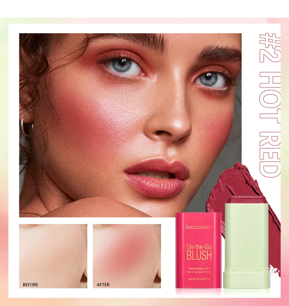 On-The-Glow Blush Stick | Creamy Tinted Moisturizing Cheek Color | Buildable & Long-Lasting