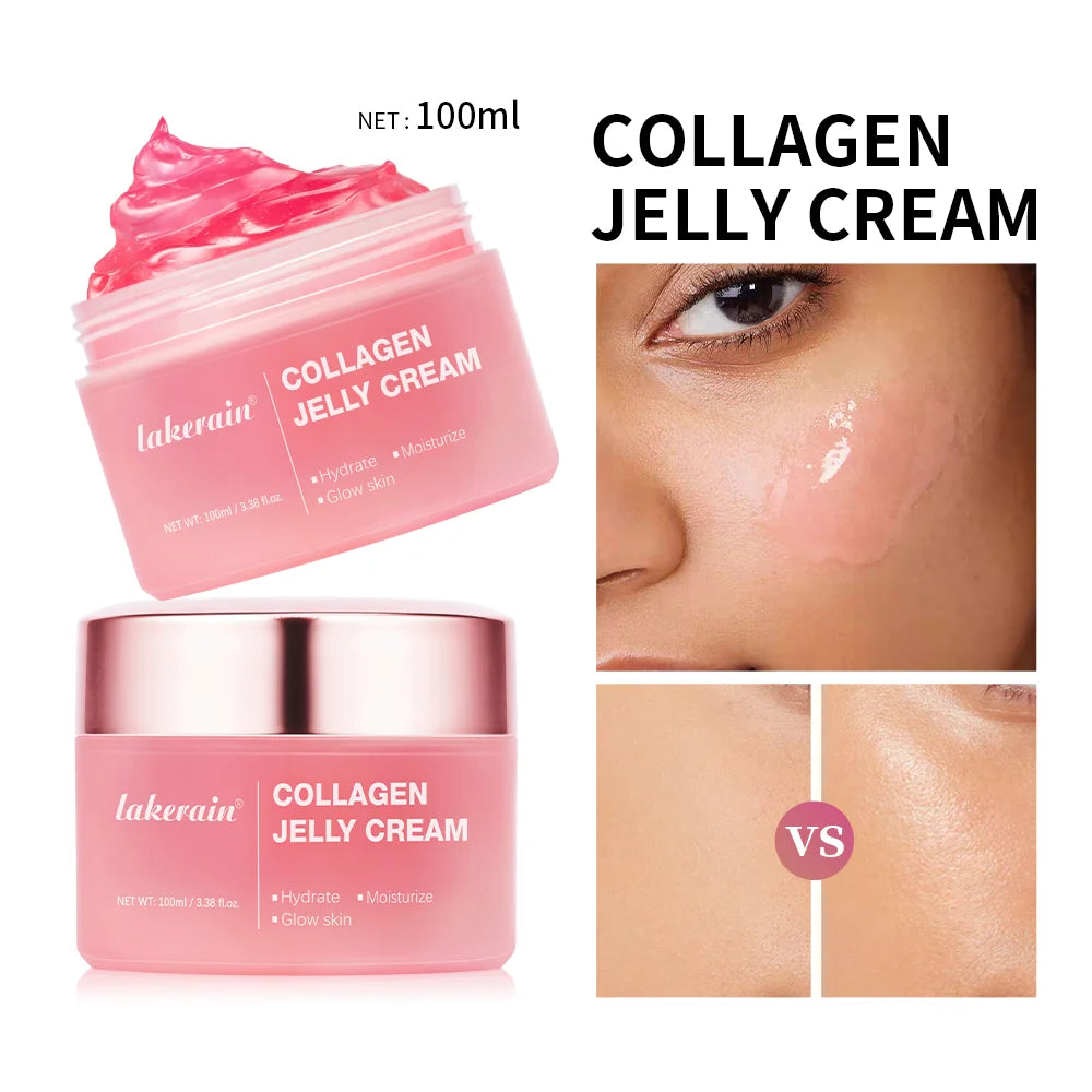 Lakerain Collagen Jelly Cream — Luxury Collagen Glow Moisturizer 100ml
