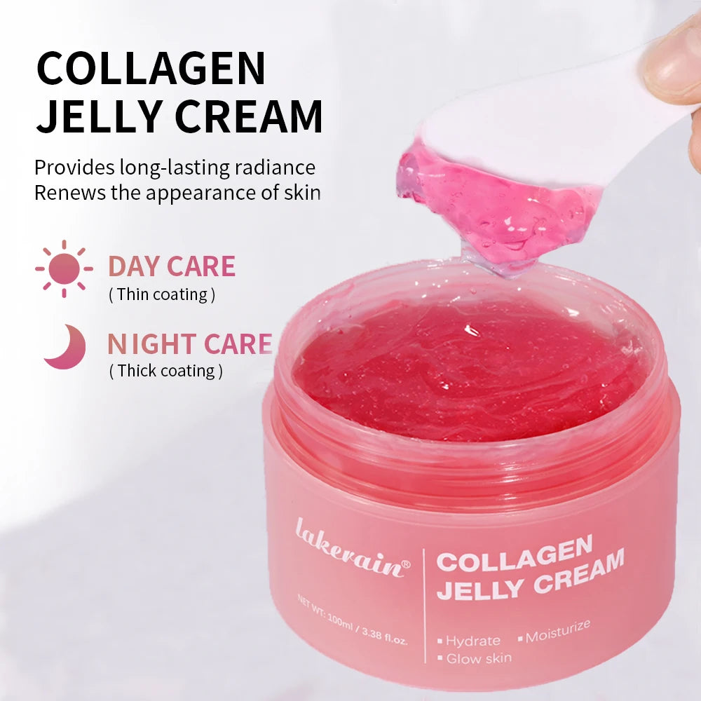 Lakerain Collagen Jelly Cream — Luxury Collagen Glow Moisturizer 100ml