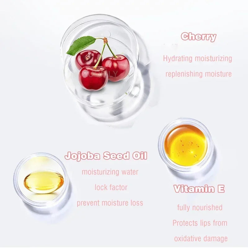 Cherry Lip Sleeping Mask — Hydrating & Repair Lip Balm 3g