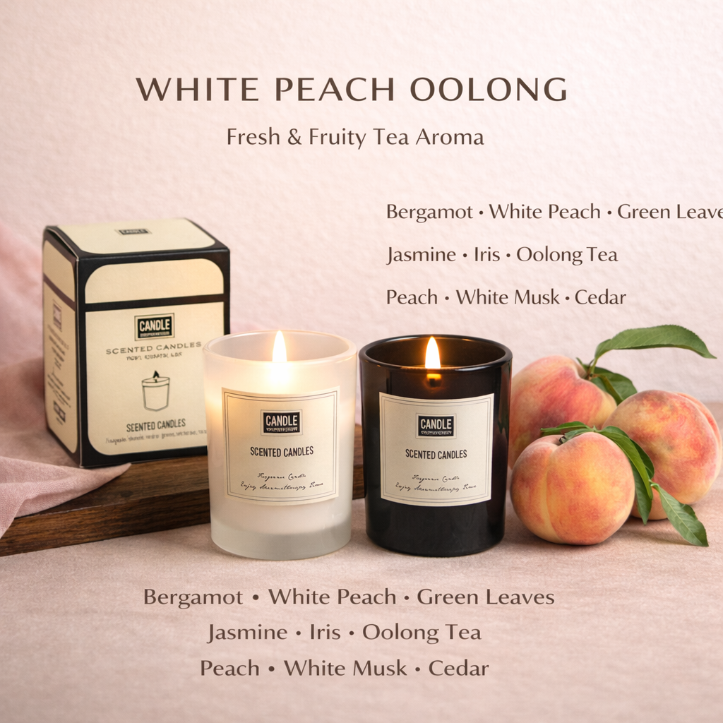 Aromatherapy Scented Candle – Home & Bedroom Fragrance