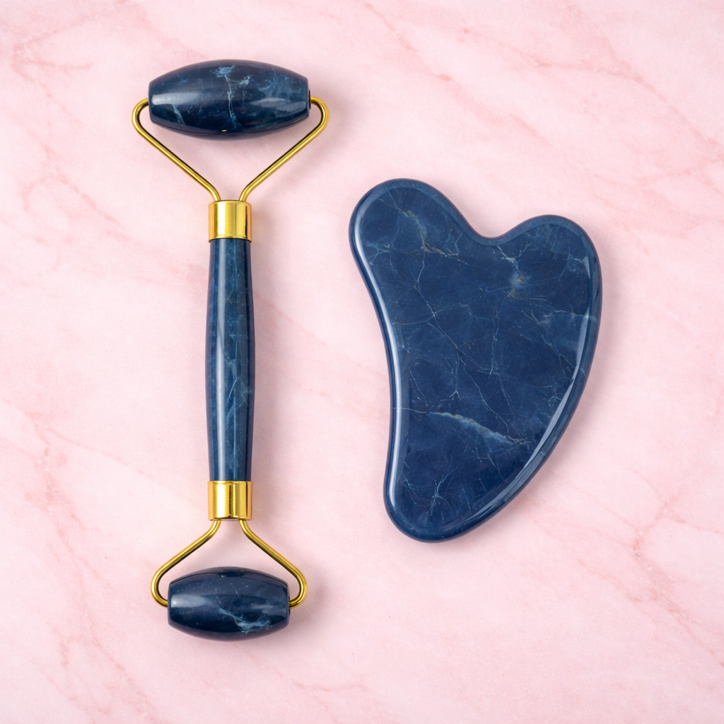 Face Roller & Gua Sha — Skin Sculpting Set