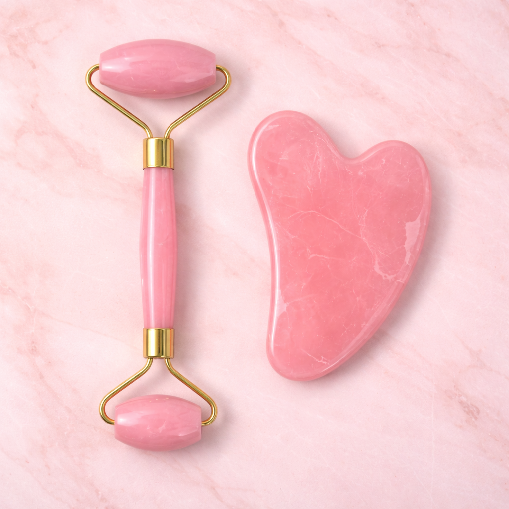Face Roller & Gua Sha — Skin Sculpting Set
