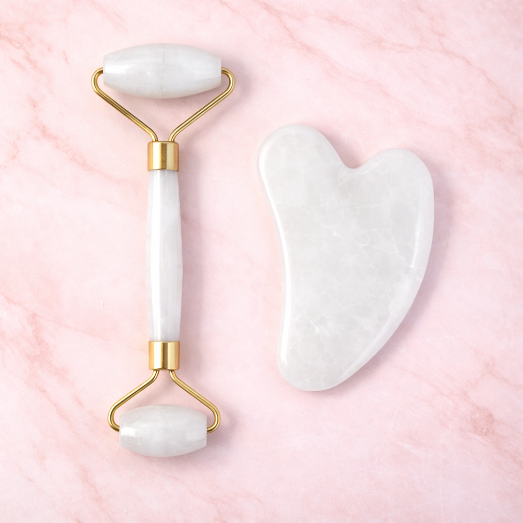 Face Roller & Gua Sha — Skin Sculpting Set